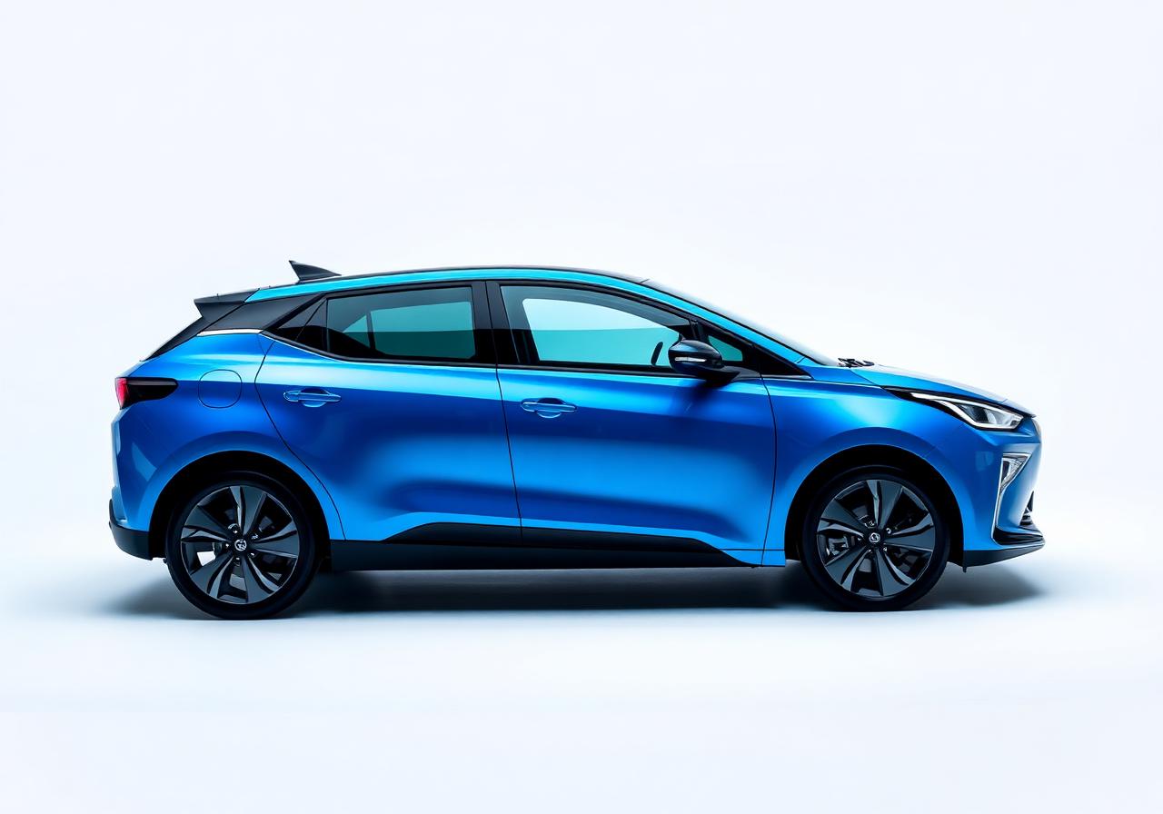 BYD Dolphin azul, prêmio principal da rifa